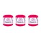 Aunt Lydia Classic Hot Pink Crochet - 3 Pack of 350y/320m - Cotton - Gauge 10 - Crochet